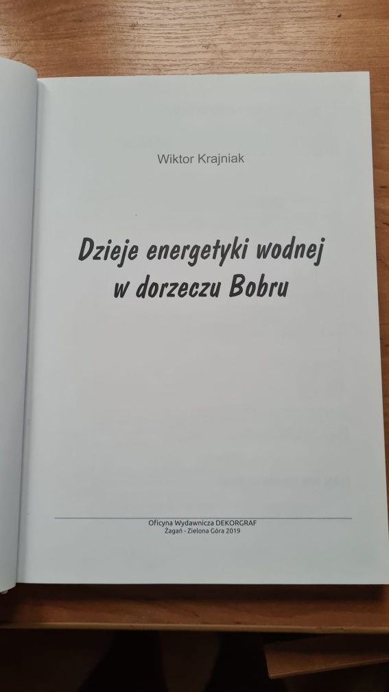 Dzieje energetyki wodnej w dorzeczu Bobru dr W. Krajniak
