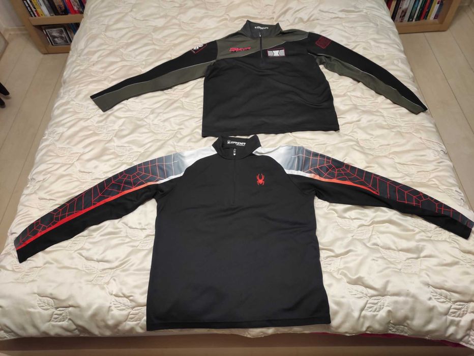 Męska koszulka termoaktywna bielizna termiczna Spyder Heritage HZ r. L