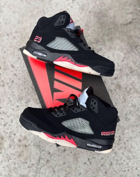 Зимние Кроссовки Jordan 5 на Gore-Tex 36-45