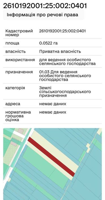 Продаю перспективну земельну ділянку  5,22сот в Крихвцях