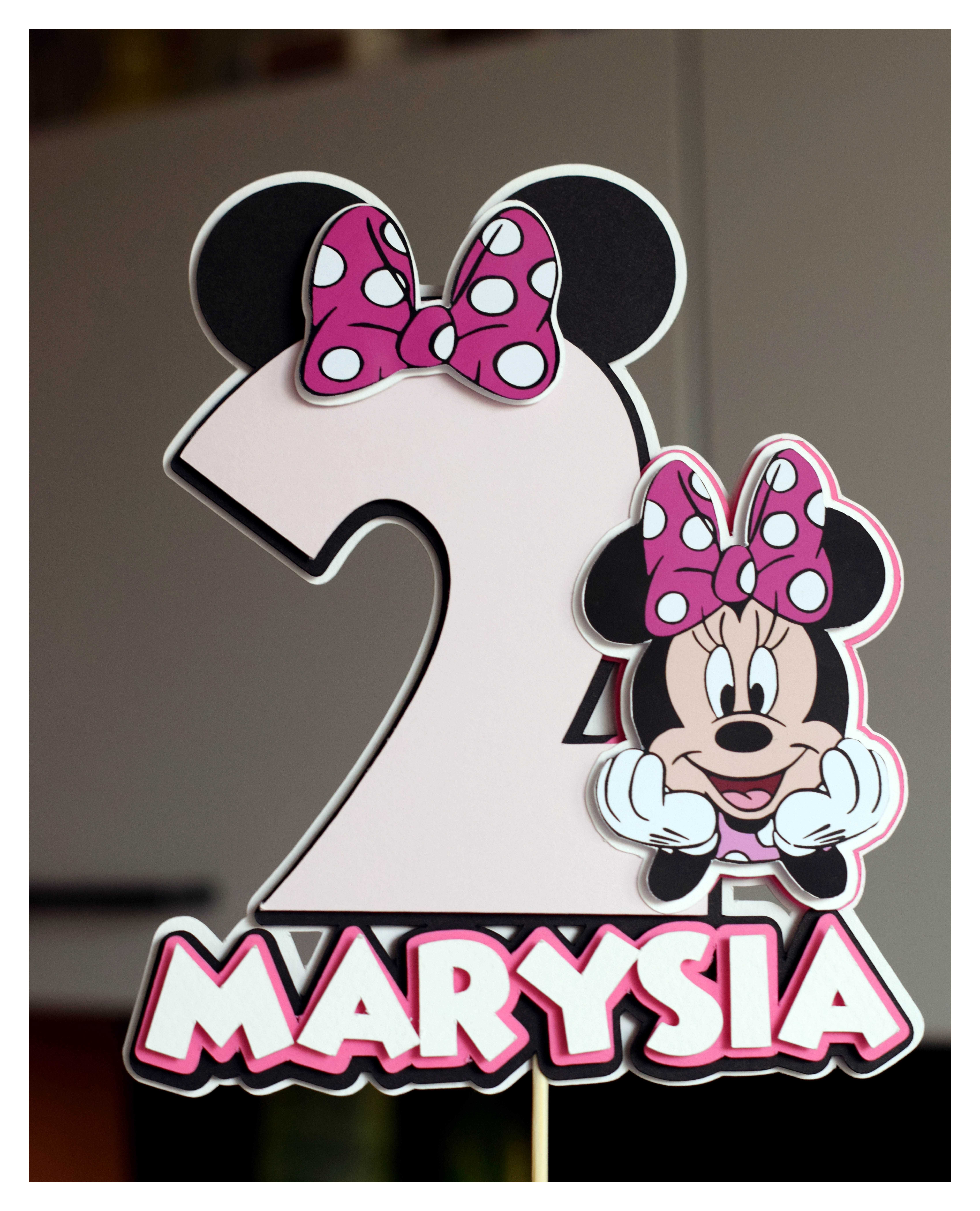 topper myszka Minnie