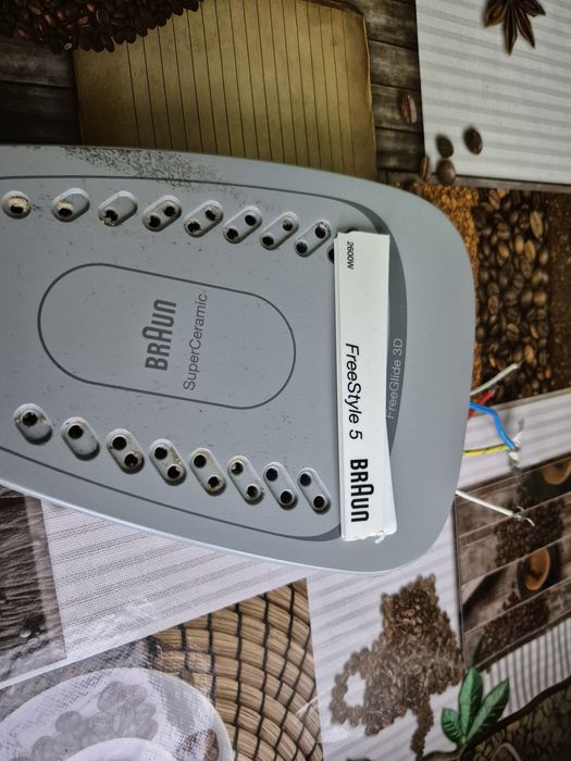 Подошва от утюга Вraun FS 5 б/у 2600 W.