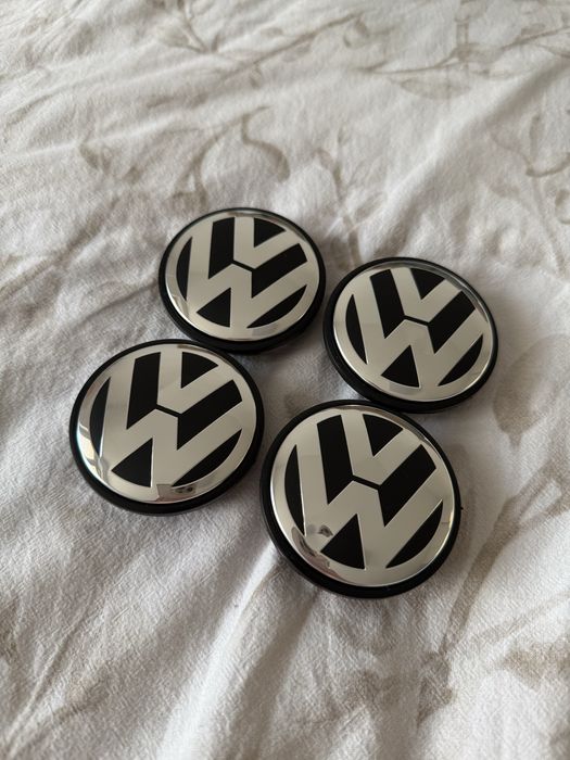 Zestaw 4 dekieli do VW Volkswagena dekielki emblematy