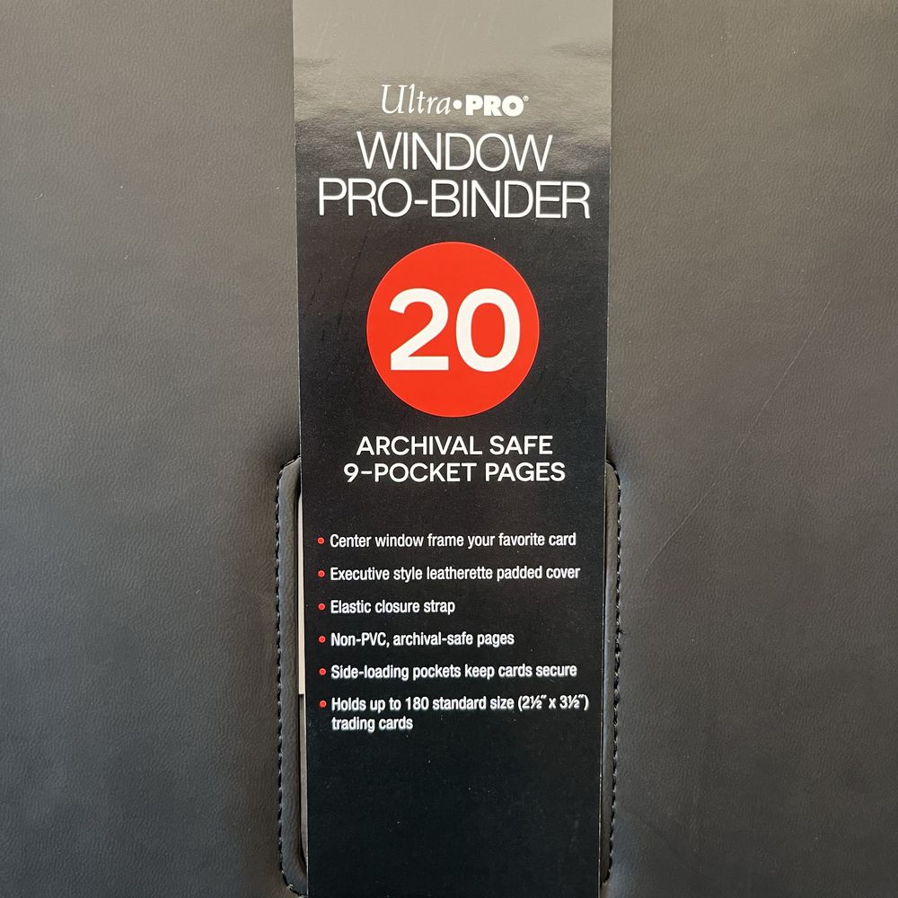 Klaser Ultra-Pro Window Premium PRO-Binder na karty Pokemon
