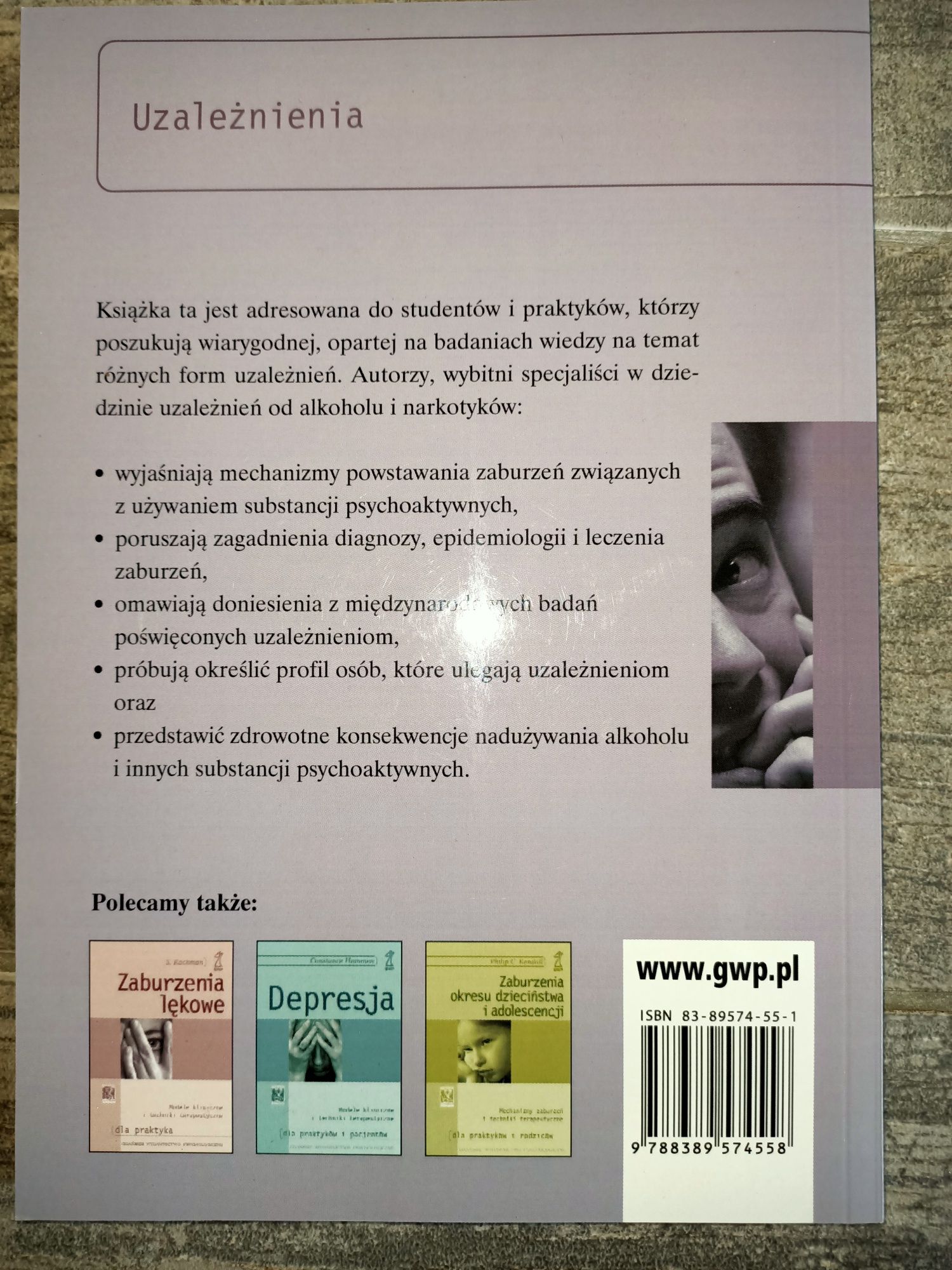 Uzależnienia Modele kliniczne i techniki terapeutyczne Teesson