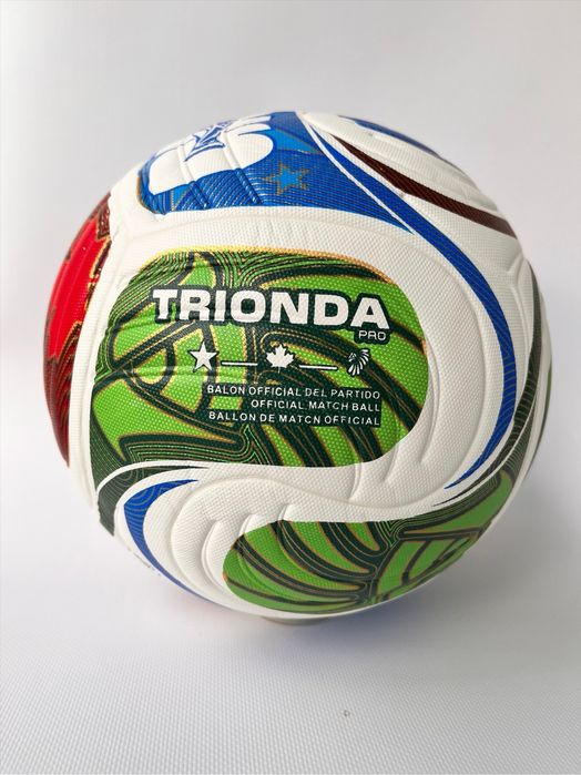 Футбольний мʼяч Trionda, новий  мʼяч Чемпіонату з Футболу 2026, size5.