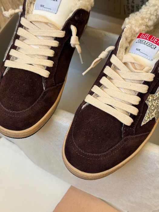 кеди зимові теплі кросівки жіночі ggdb golden goos голден гус замшеві