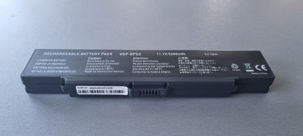 Аккумулятор батарея ноутбука Sony VGP-BPS2 (11.1V/5200mAh) Оригинал!
