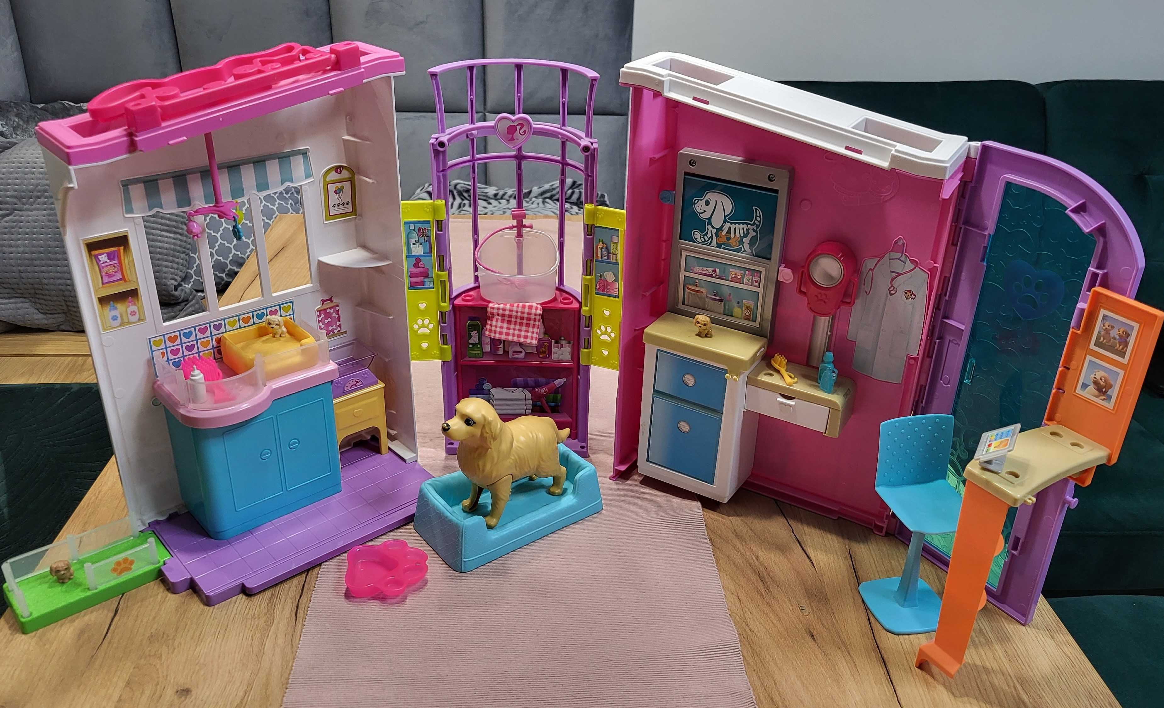 Domek Barbie weterynarz pieski