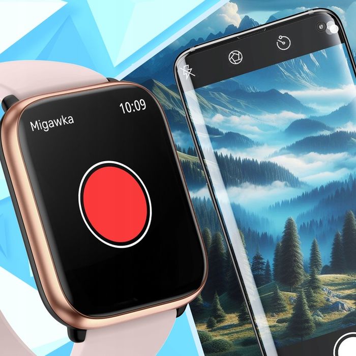 Smartwatch Zegarek Menu Damski Połączenia Polskie Sport Męski Pl Puls
