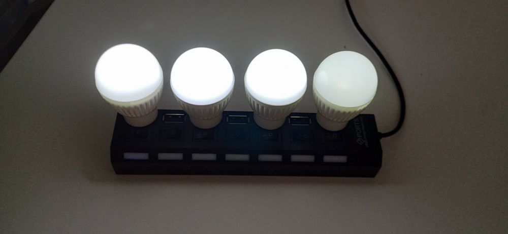 Conjunto de lâmpada USB