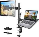 Suporte de Monitor e PC para secretária