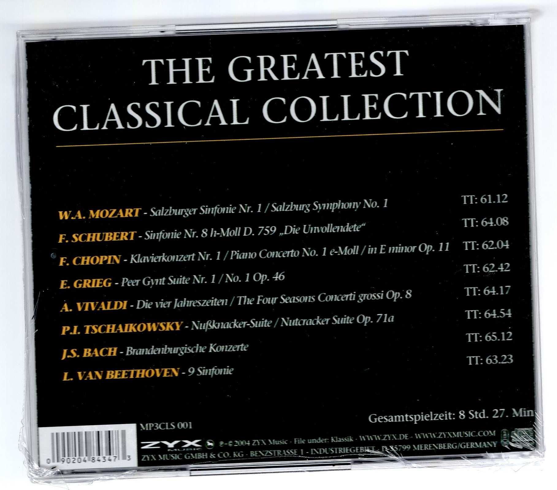 The Greatest Classical Collection (CD)  8 godzin klasyki w MP3