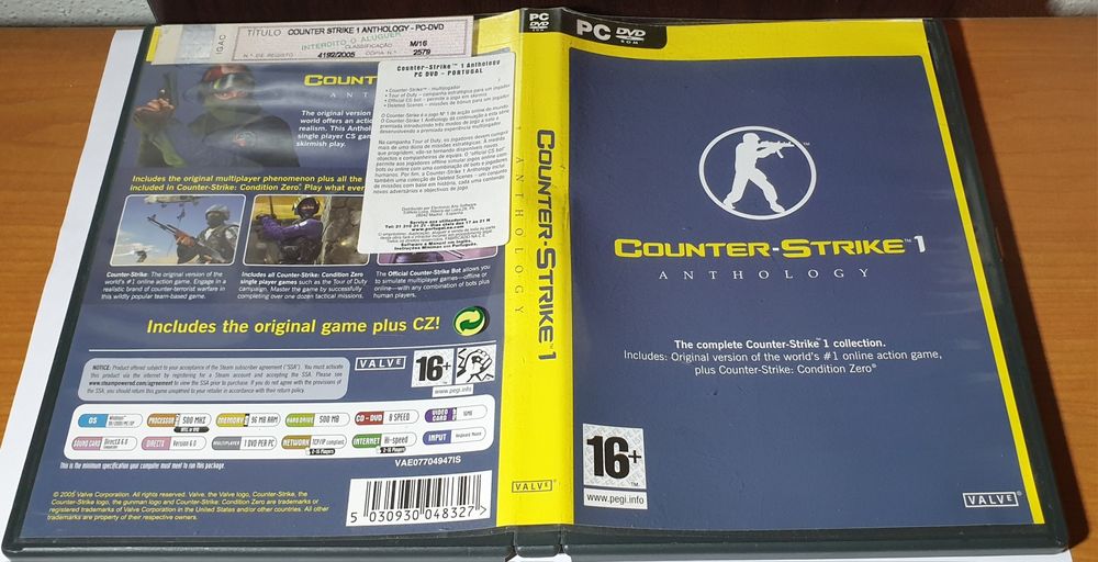 Counter-Strike 1 Anthology collection PcDVD 2005