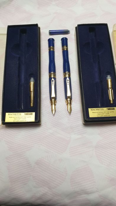 2 Canetas de pena Hachete,