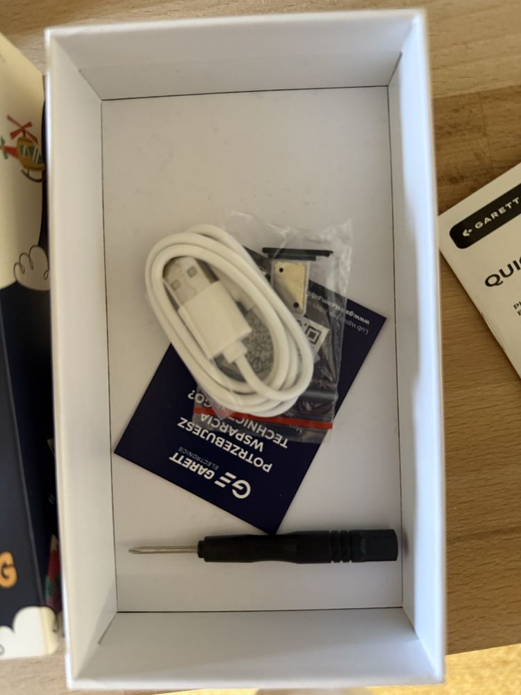 Smartwatch Garett Kids Sun Ultra 4G czarny - NOWY, z gwarancją