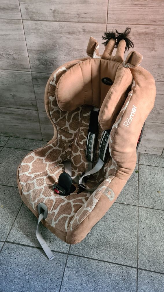 Fotelik samochodowy dziecięcy Romer King Plus Giraffe Żyrafa 9-18 kf