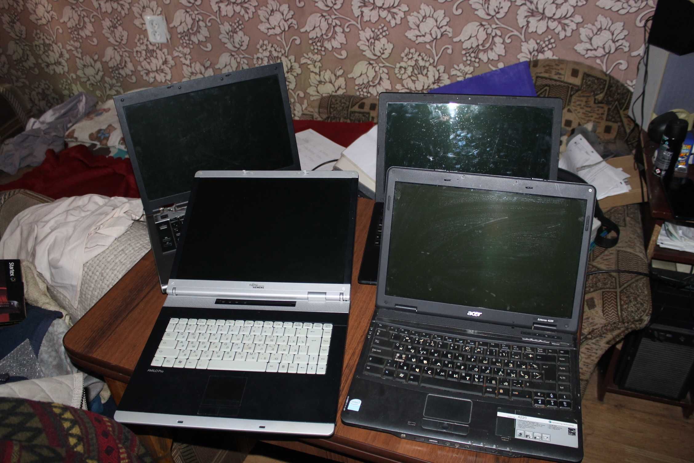 Ноутбуки ASUS, Toshiba? Acer, Fujitsu  на деталі