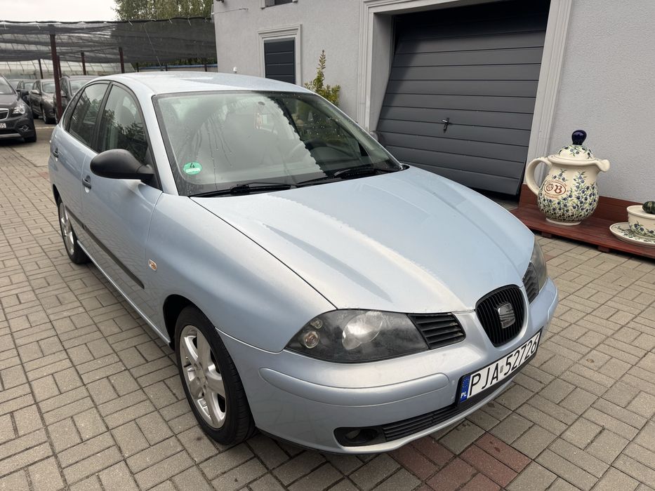 Seat Ibiza 1.4 MPI 75 KM sprowadzona 2005 zarejestrowana klima sprawna