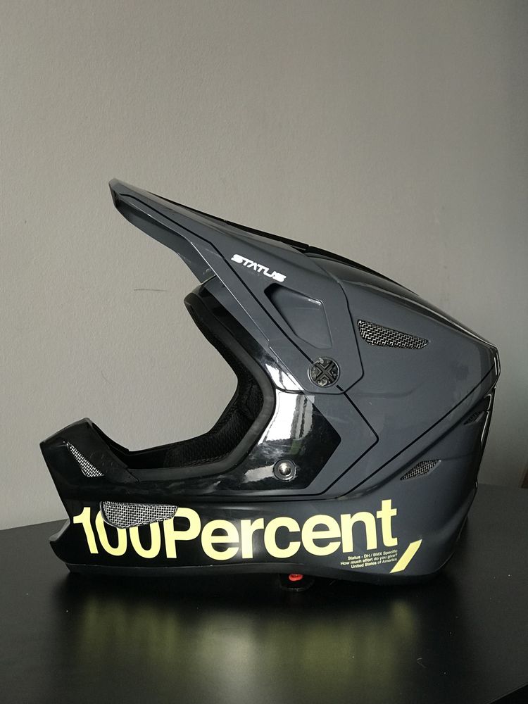 FullFace Status 100Percent, Фулфейс, шолом велосипедний, DH, BMX, MTB