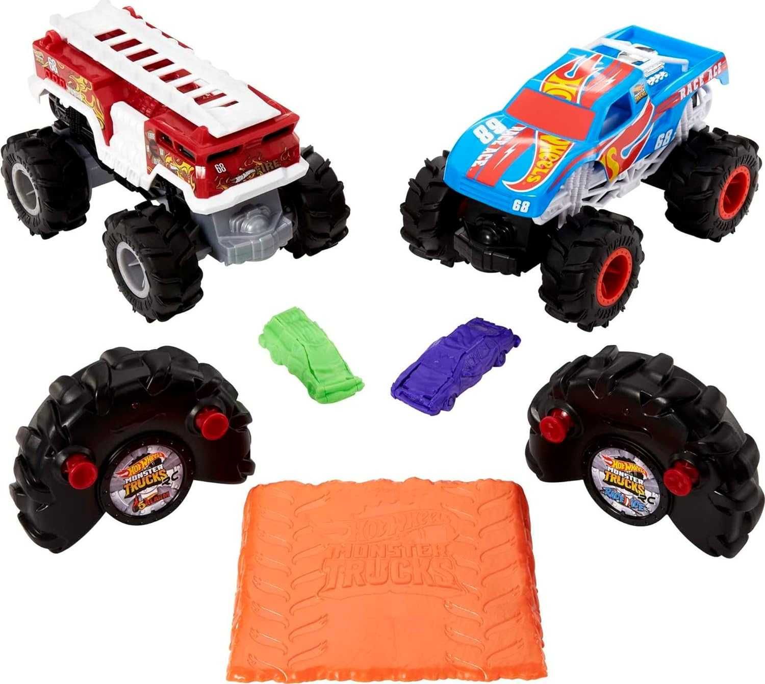 Машинки Hot Wheels RC Monster Trucks 2-Pack на радіокеруванні