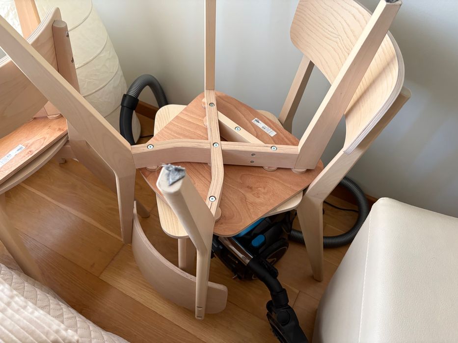 Ikea wood chair perfect condition