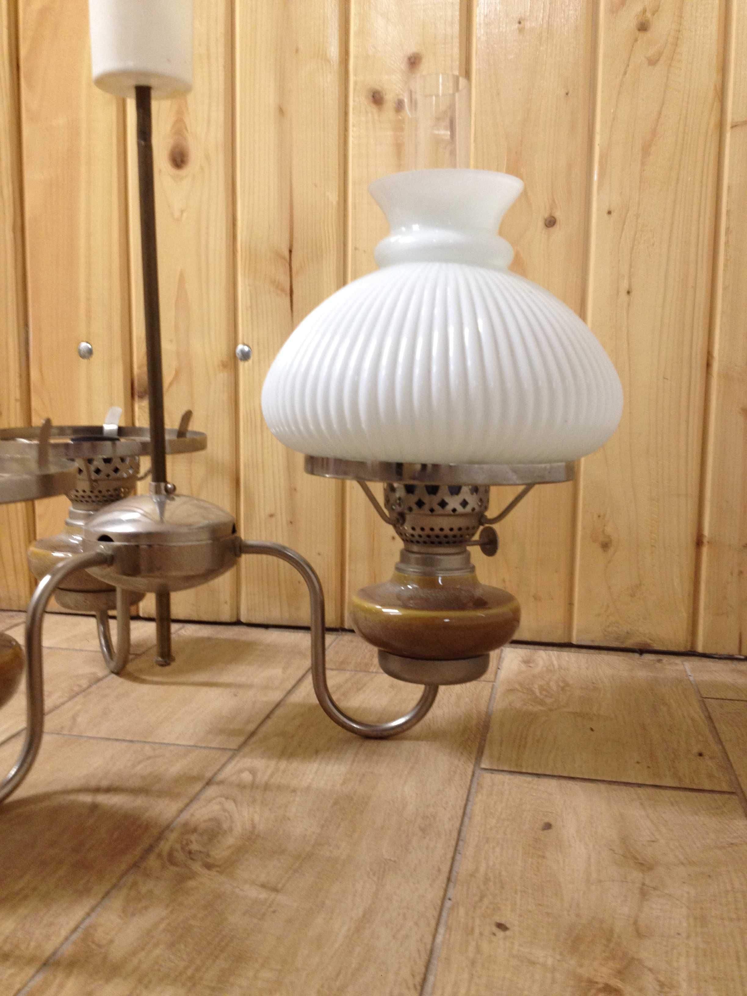 Lampa/żyrandol , porcelit Mirostowice      , -PRL