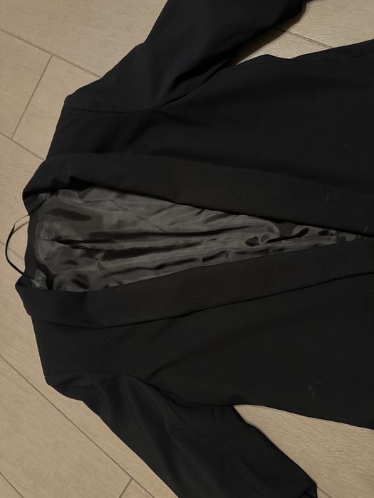 Піджак чорний з рукавом три чверті