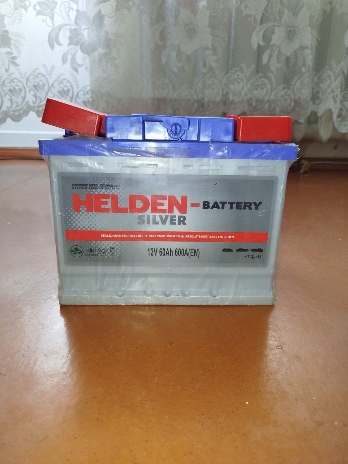 Турецький автомобільний акумулятор HELDEN Silver 60Ah R 600A