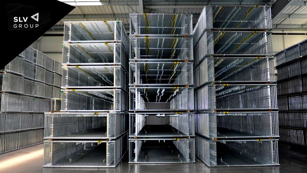 Rusztowanie elewacyjne typ SLV 70 * 1000m2 * LEASING na rusztowanie
