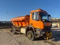 Mercedes-Benz AROCS 1824 4X4 Piaskarka Solarka econ pług  Piaskarka Solarka Mercedes Arocs 1824 4x4 euro 6 pług schmidt