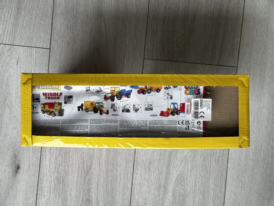 Wader Traktor z przyczepą dla konia / NOWA zabawka dla dzieci 1+ folia