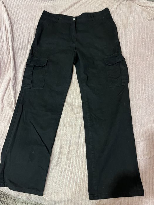 Джинси штани карго палаццо розмір 14 л-хл