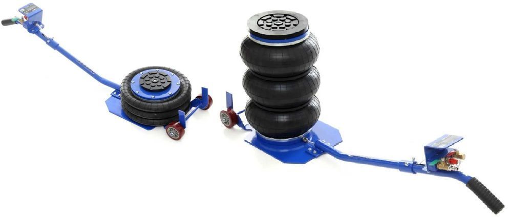 Podnośnik Pneumatyczny bałwanek 3.5T 135-400mm +krążek