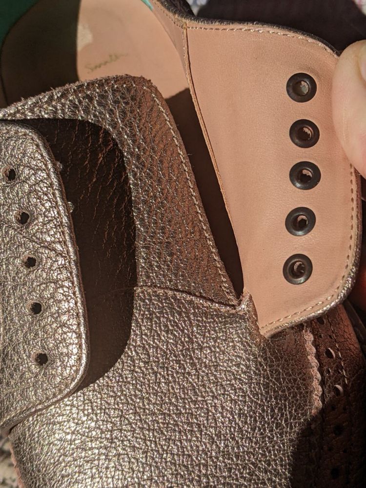 Шкіряні броги Paul Smith, 37р, made in Italy