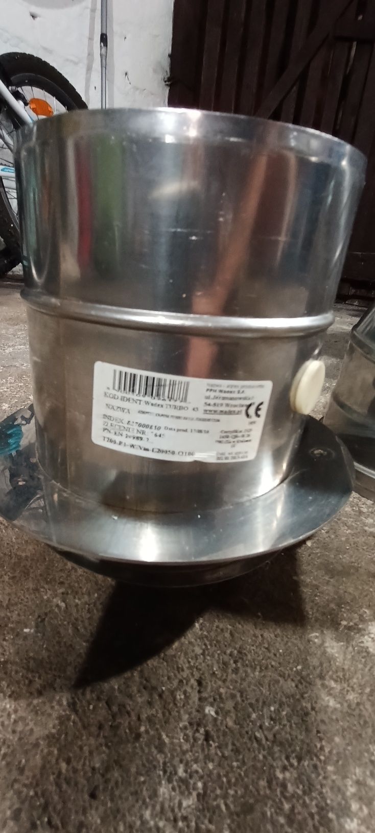Adapter prosty redukcja 80/125
