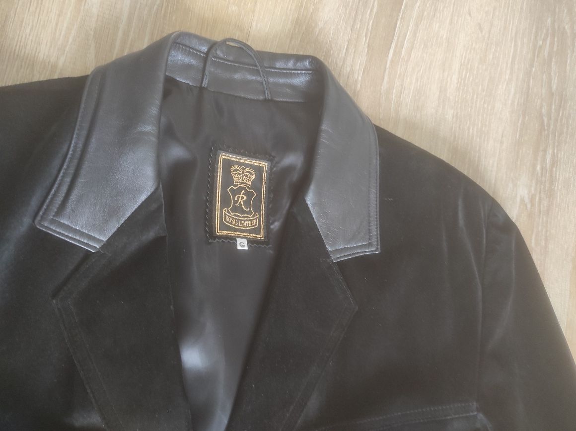 Royal Leather marynarka skórzana męska XL