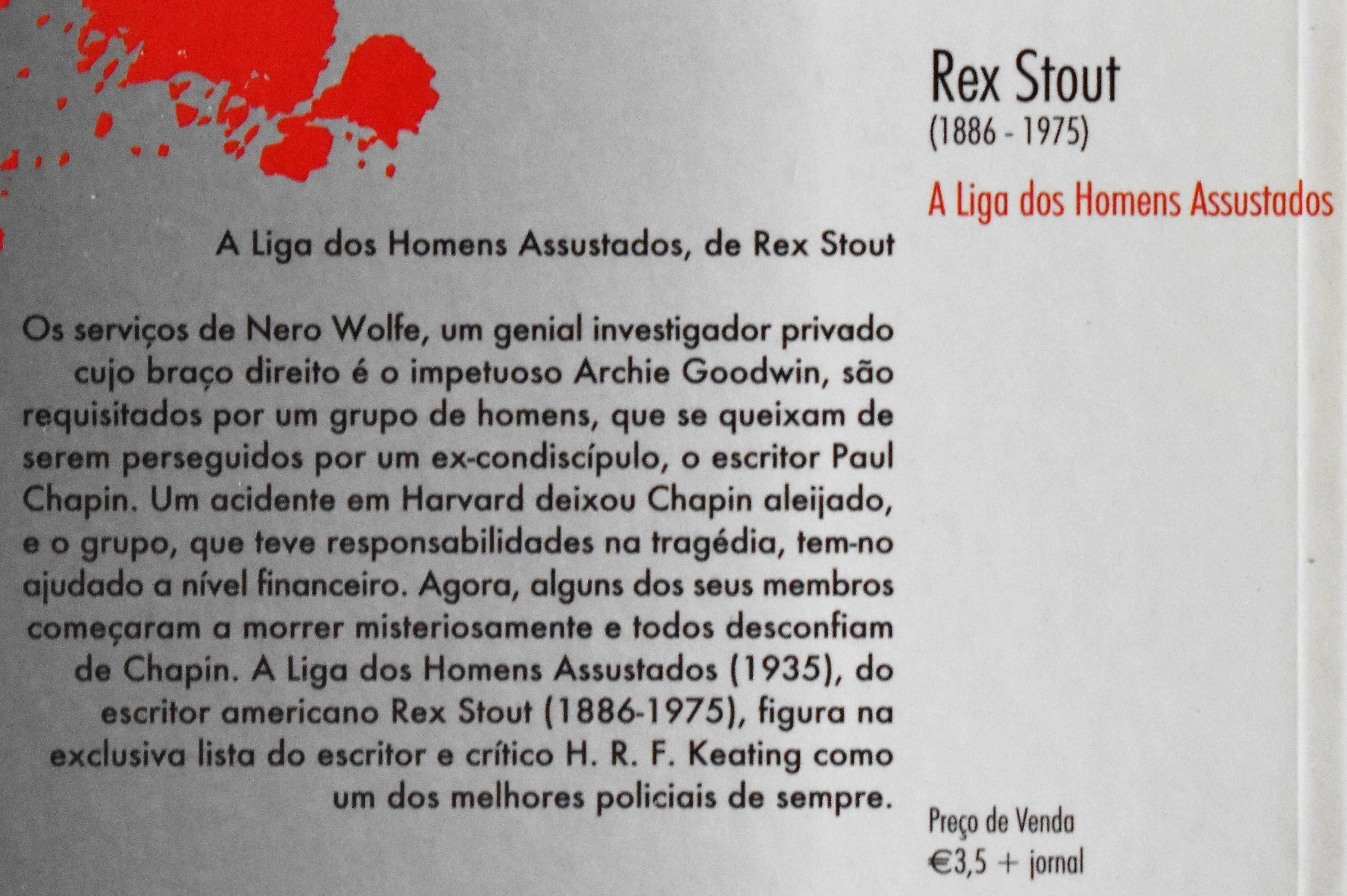 Rex Stout - A Liga dos Homens Assustados (Nero Wolf)