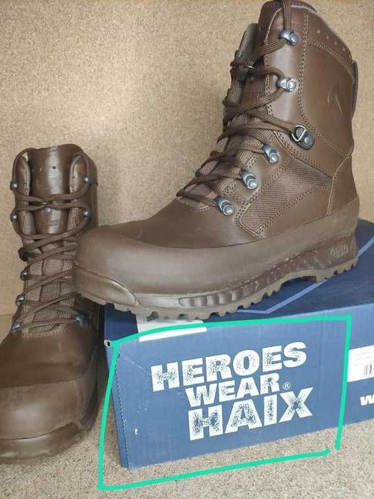 Тактичні шкіряні черевики "Haix""High Liability" чоловічі як нові р.43