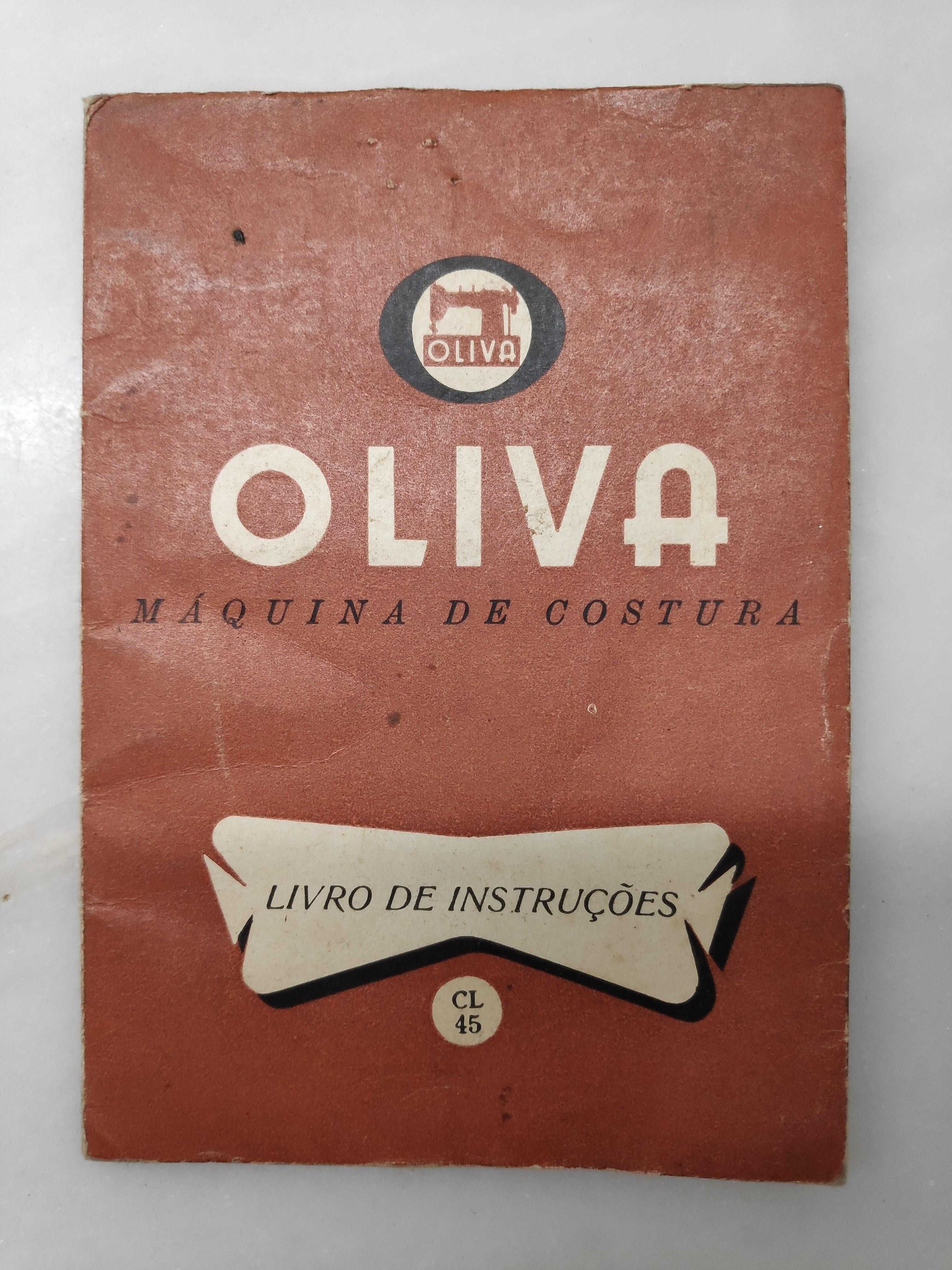 Manual, certificado Garantia e chave (Máquina de costura Oliva CL 45)