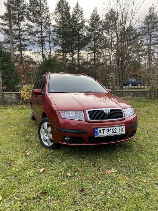 Skoda Fabia рідна фарба