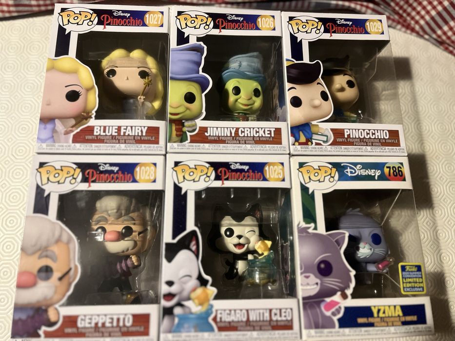 Figuras Funko Pop (LER A DESCRIÇÃO)