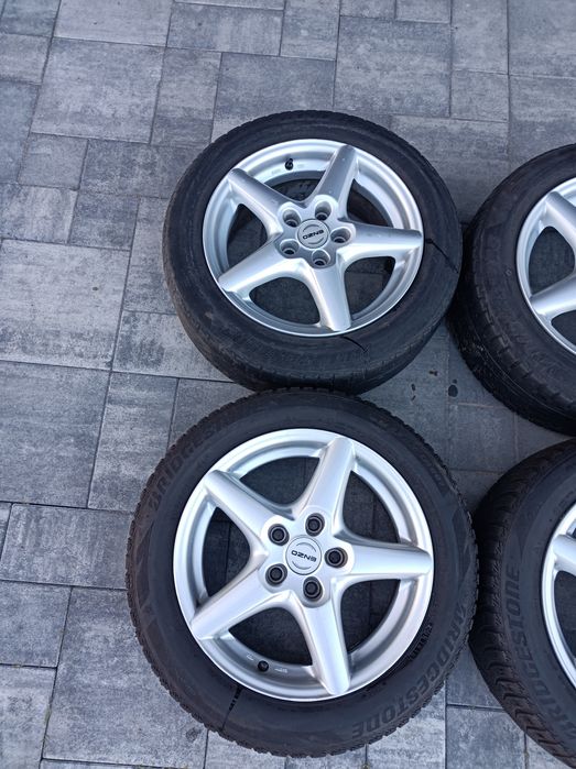 alufelgi koła 5x112 16' et50 205/55/16 57.1mm audi,skoda,seat,vw zima