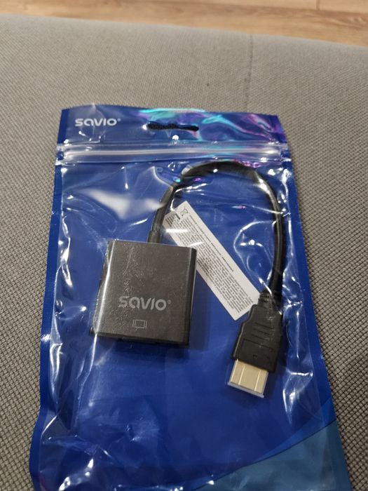 HDMI - VGA adapter, savio A75