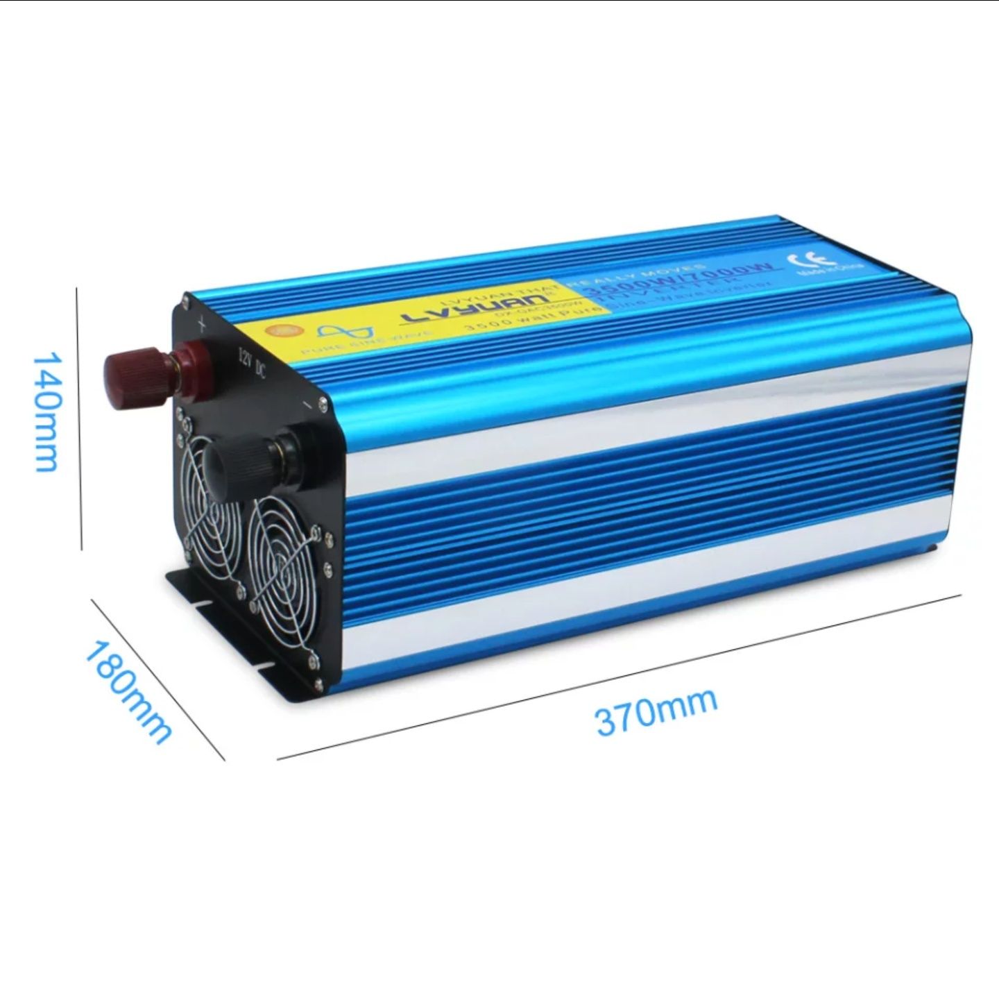 Przetwornica napięcia 12V DC /230V AC, 3500W/7000W