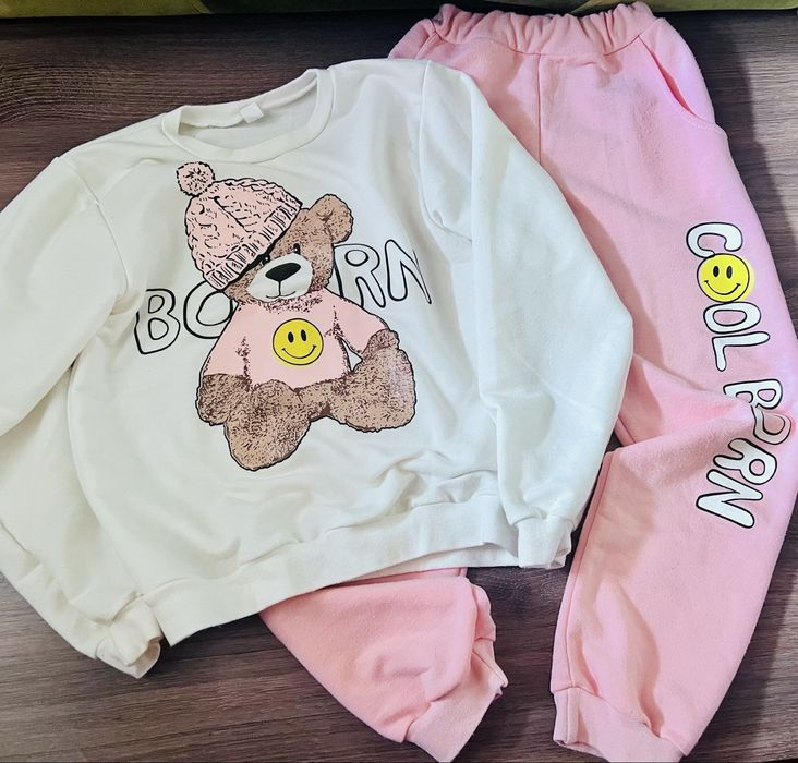 Костюм с медведем и кофта Эльза на 5-6 лет