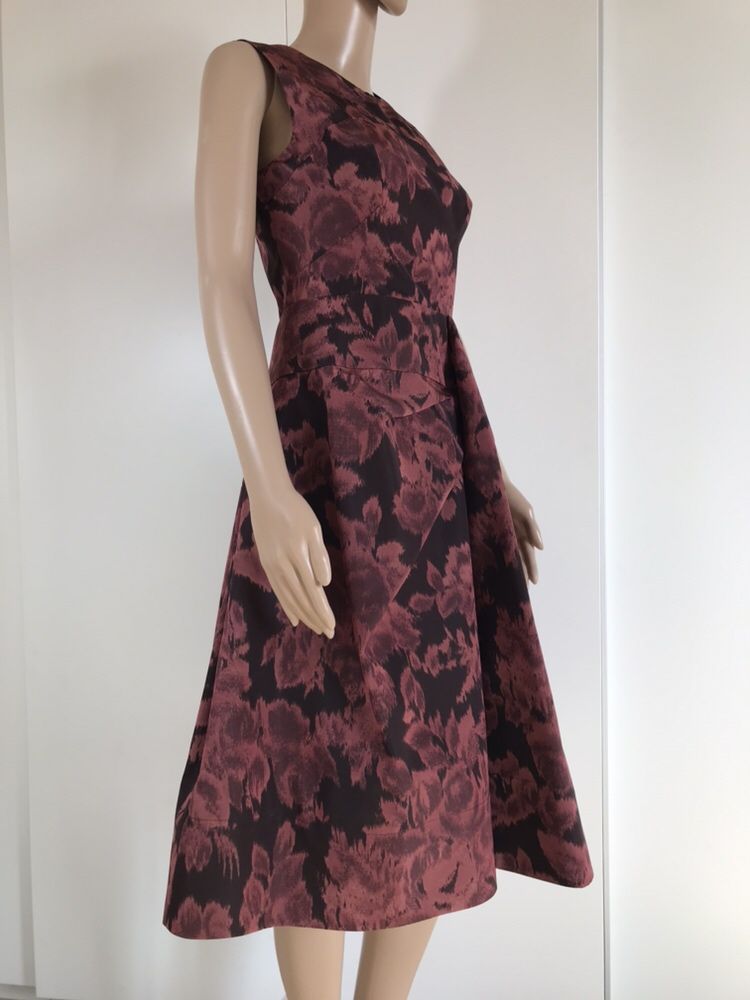 Pianoforte by MaxMara nowa sukienka z jedwabnej tafty, ślub gala 34