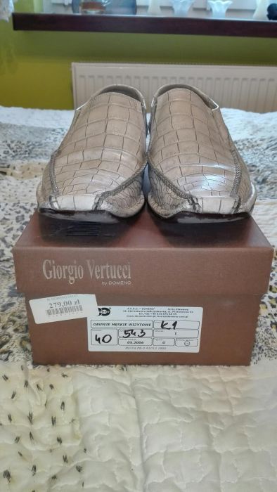 Buty Giorgio Vertucci skóra r.40