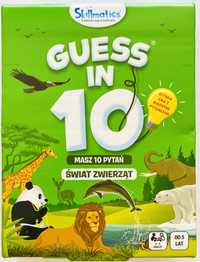 GRA: Guess in 10. Świat zwierząt (Skillmatics) 5+
