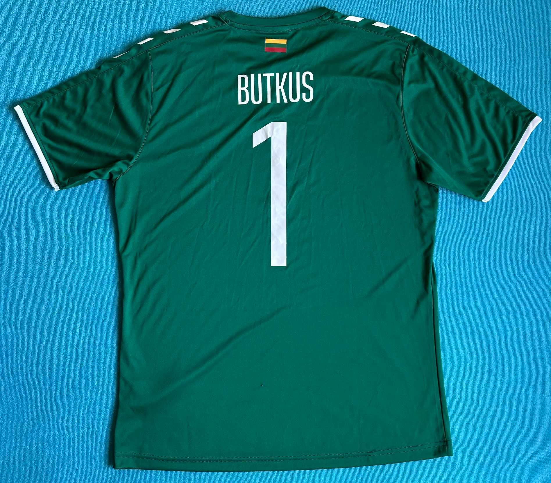 Koszulka Bramkarska Futsal Litwa 2021 Butkus 1 Hummel Roz. XL